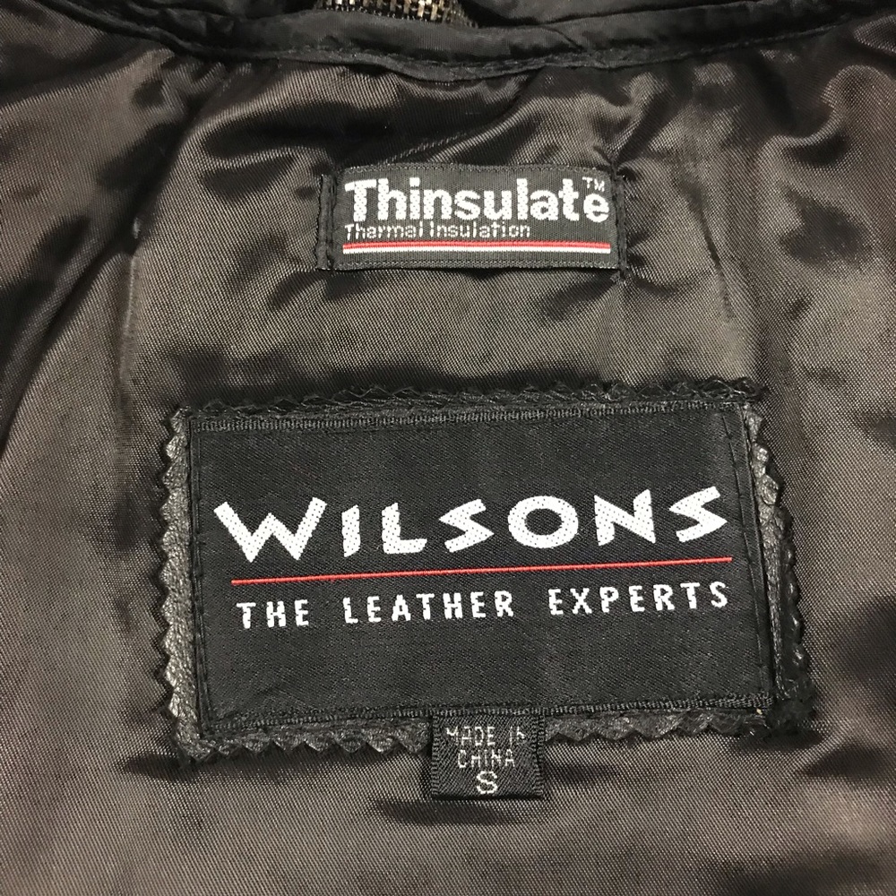 Wilsons Leather ⚜️ Leather Jacket with Thinsulate - Picture 6 of 9